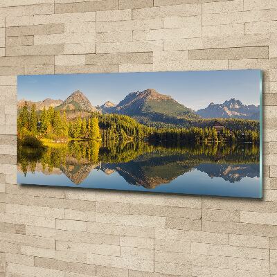 Acrylic wall art Panorama of the Tatra Mountains