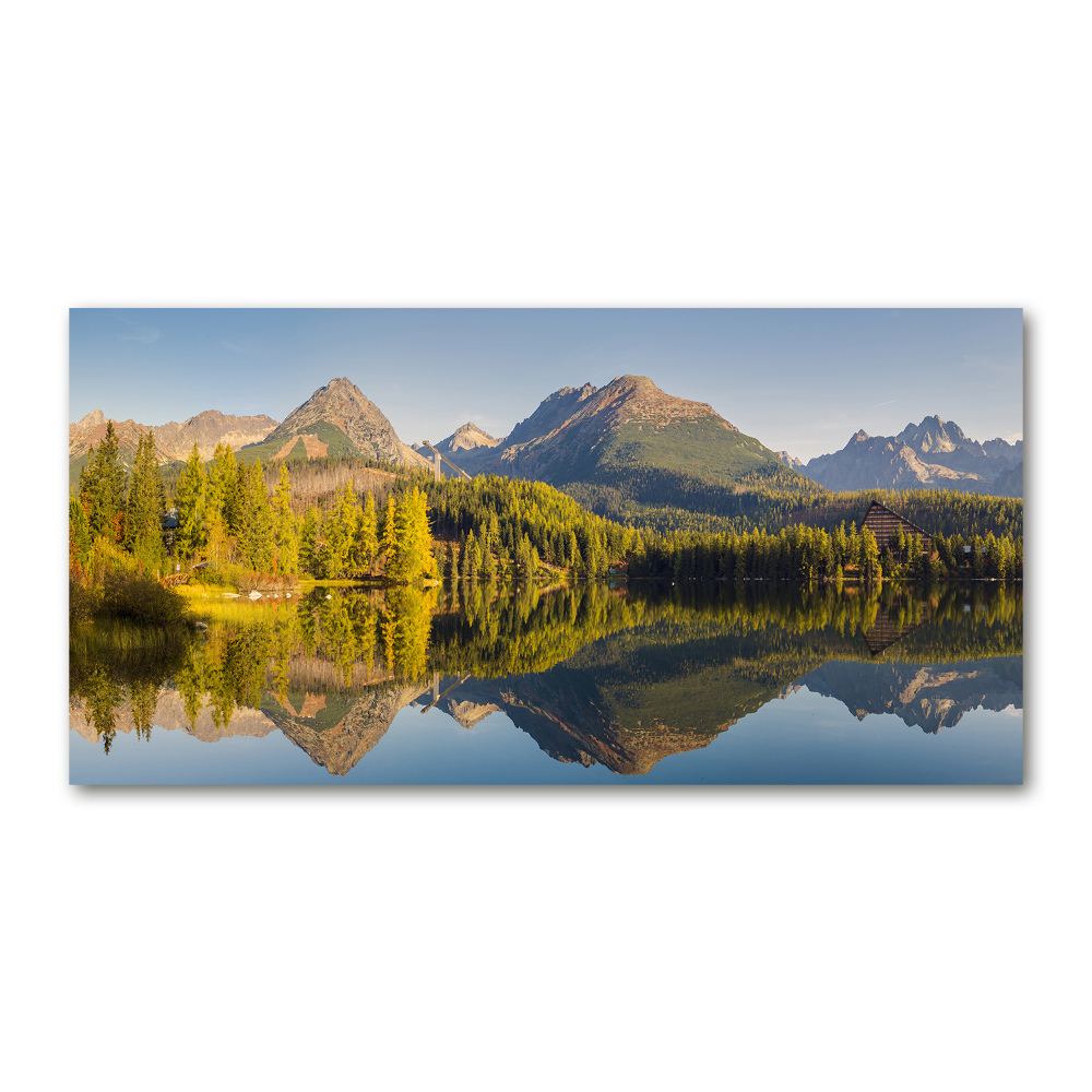 Acrylic wall art Panorama of the Tatra Mountains