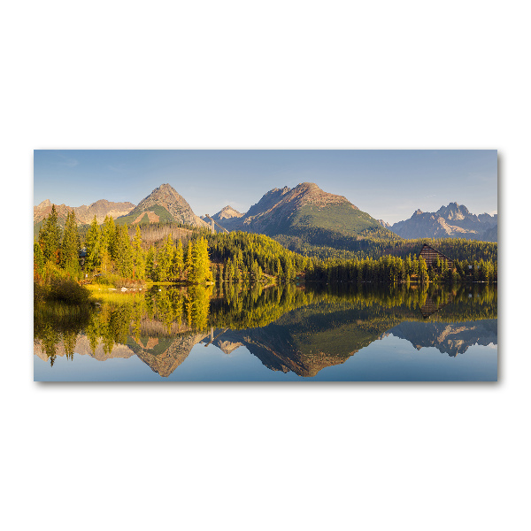 Acrylic wall art Panorama of the Tatra Mountains