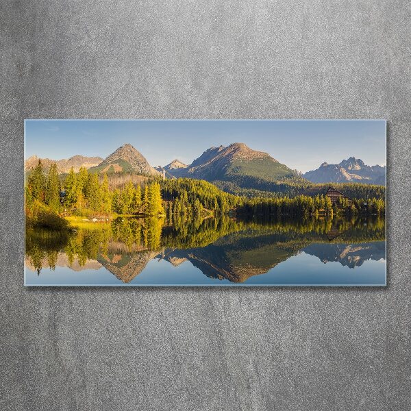 Acrylic wall art Panorama of the Tatra Mountains