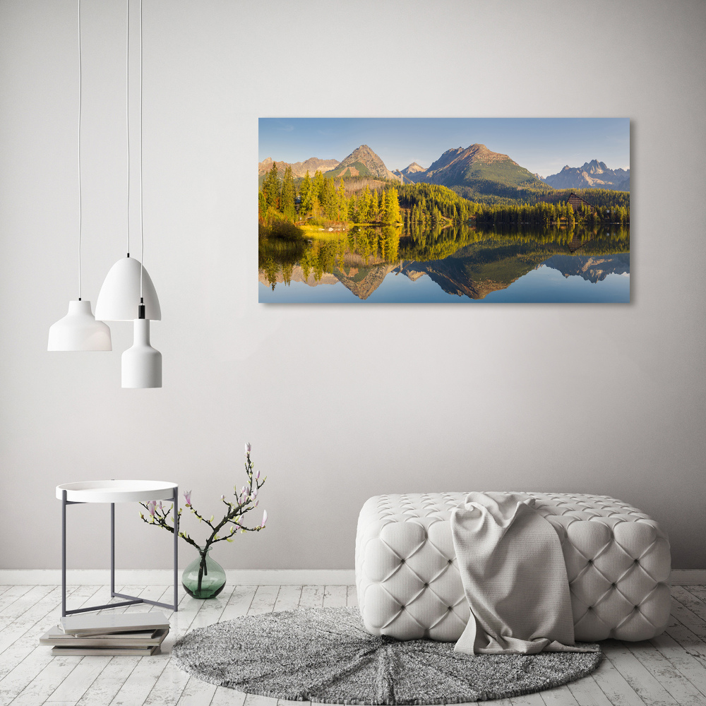 Acrylic wall art Panorama of the Tatra Mountains