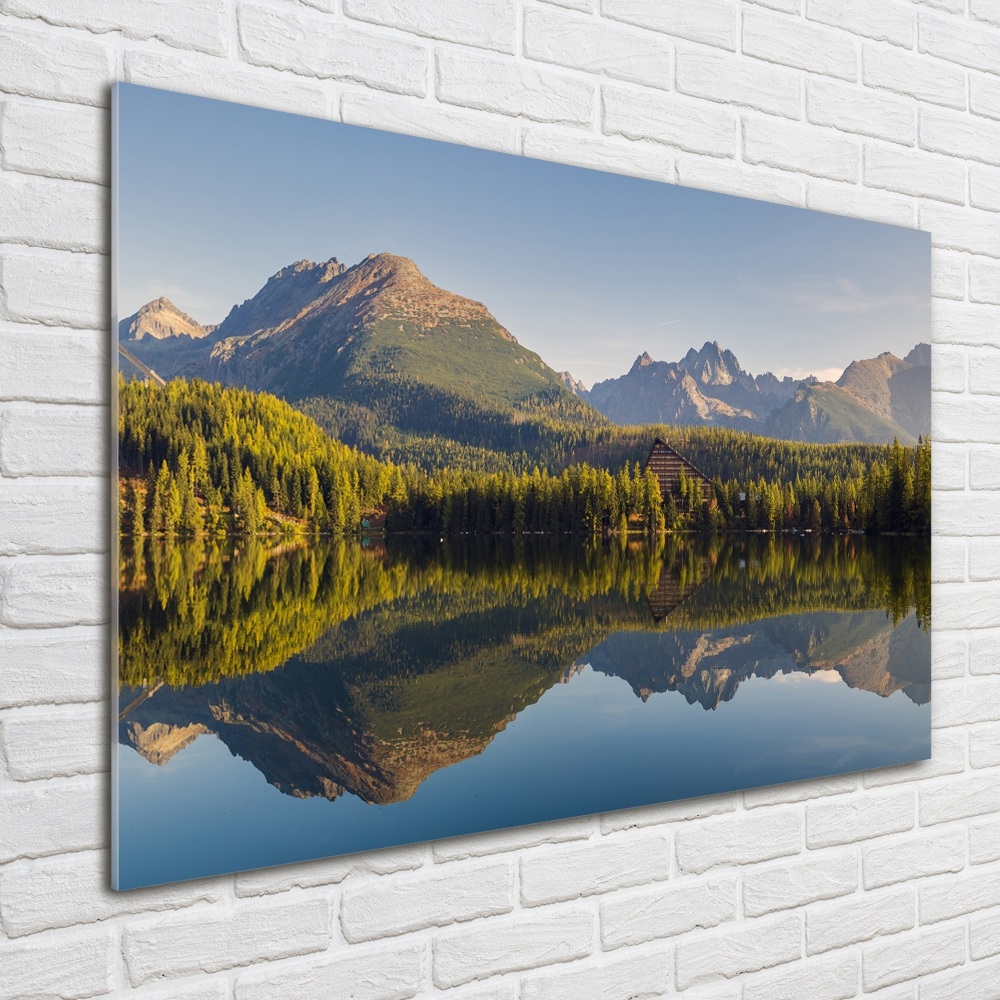 Acrylic wall art Panorama of the Tatra Mountains