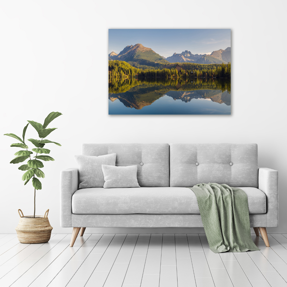 Acrylic wall art Panorama of the Tatra Mountains