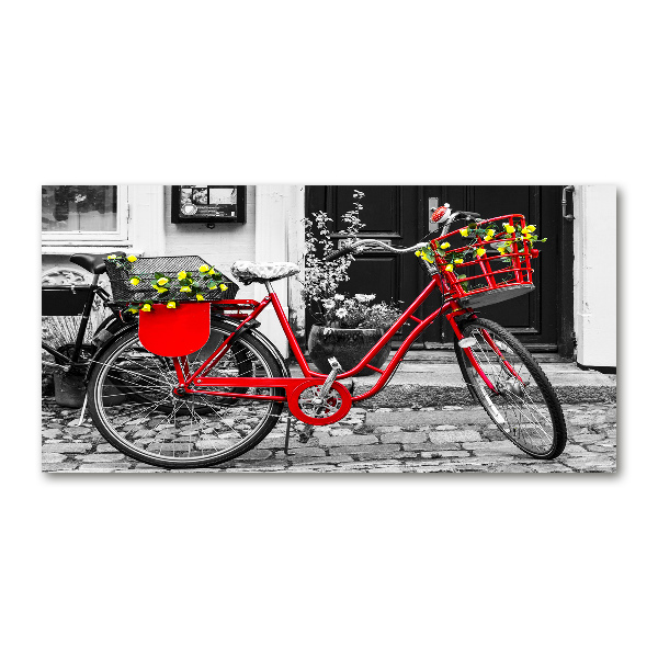 Acrylic wall art City bike