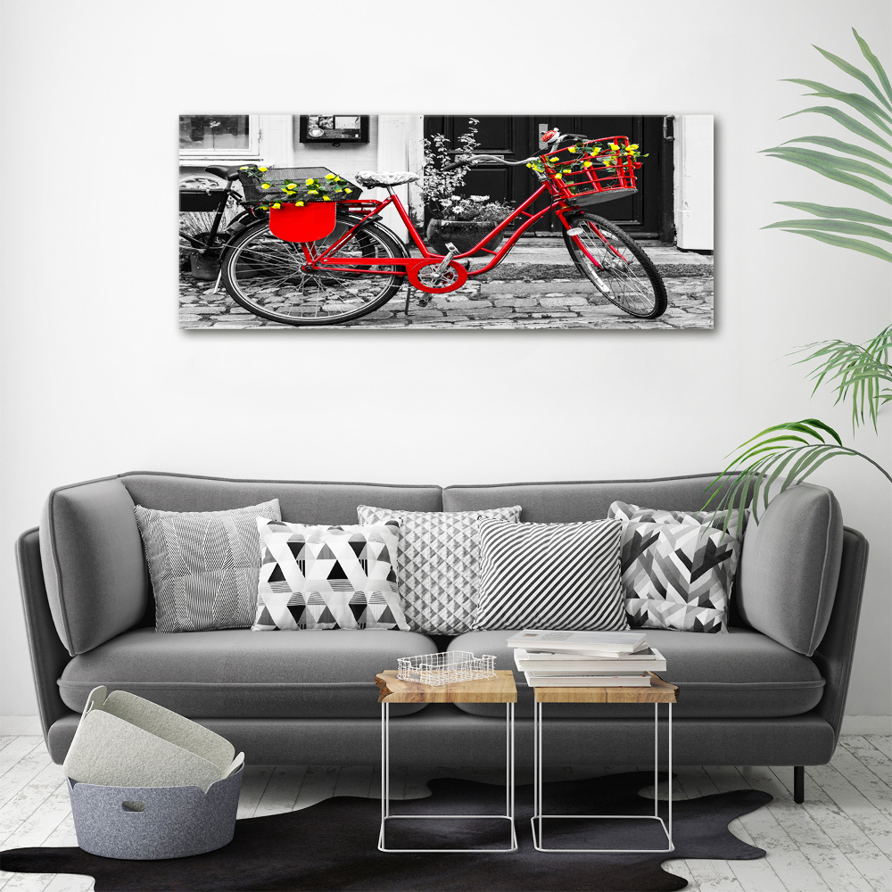 Acrylic wall art City bike