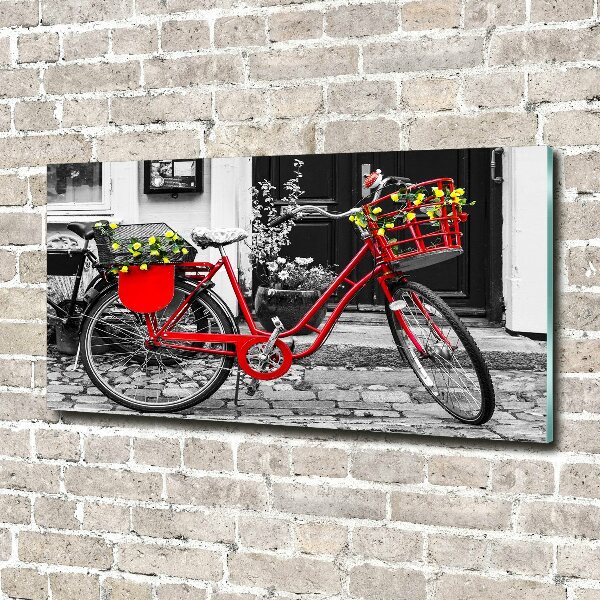 Acrylic wall art City bike