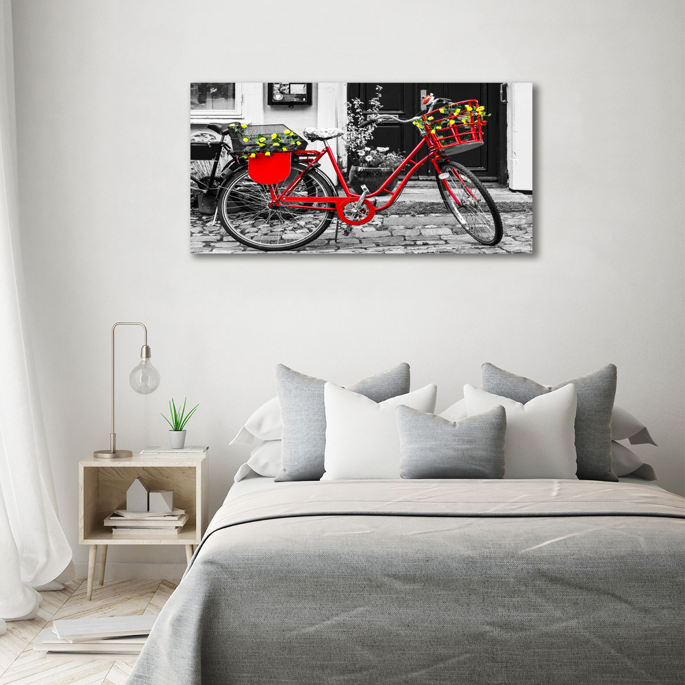 Acrylic wall art City bike