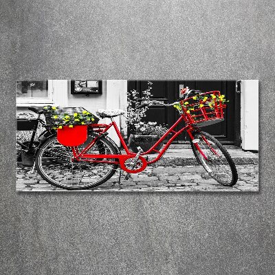 Acrylic wall art City bike