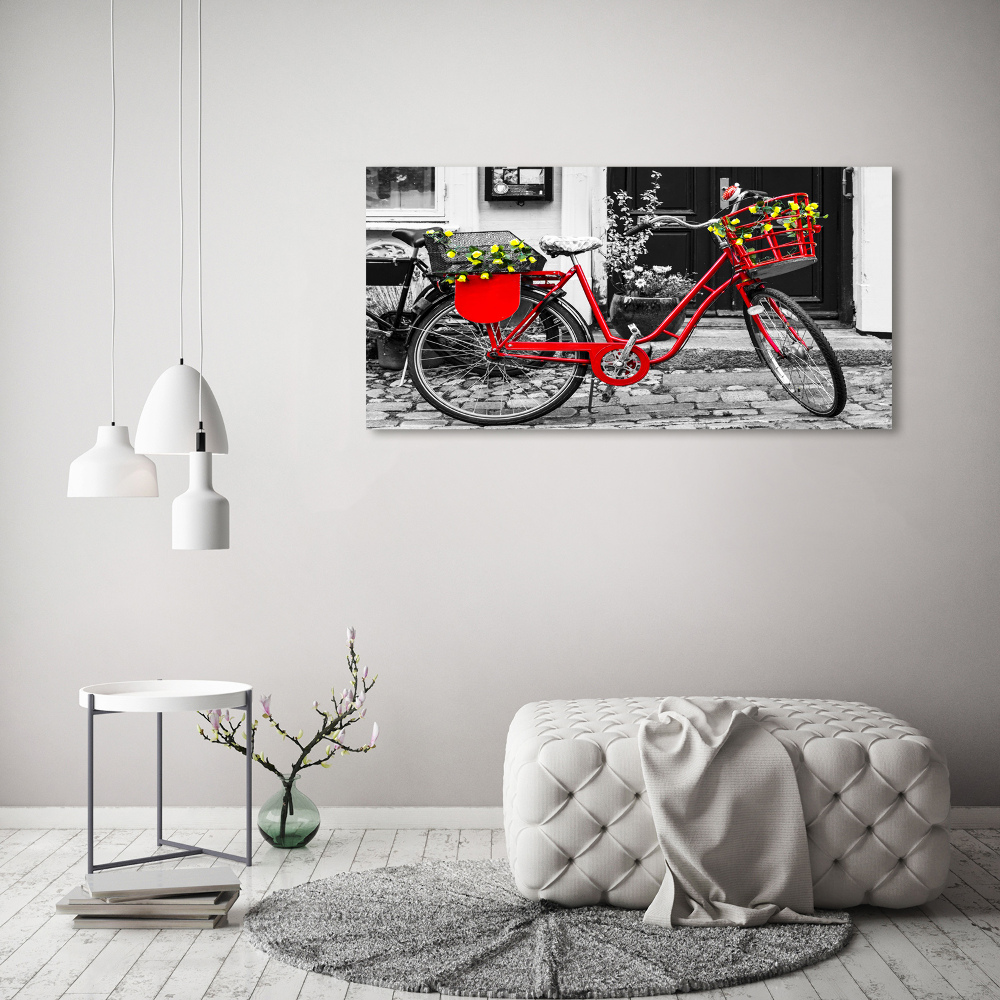 Acrylic wall art City bike