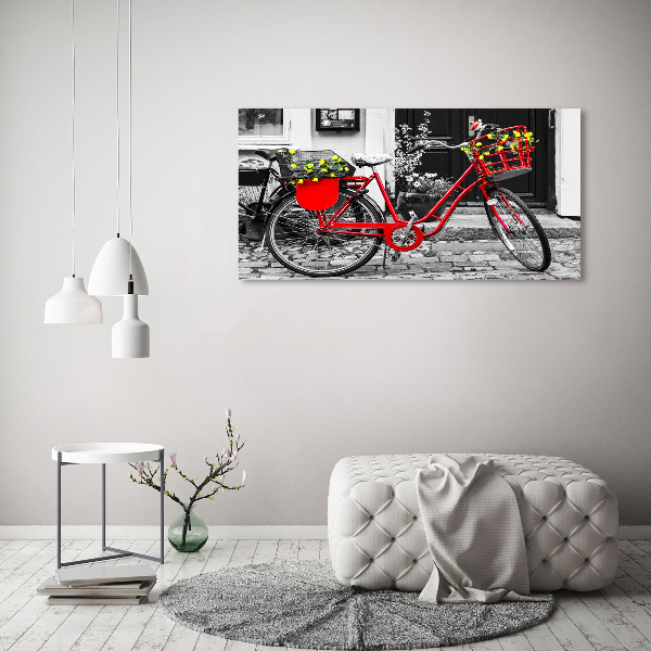 Acrylic wall art City bike