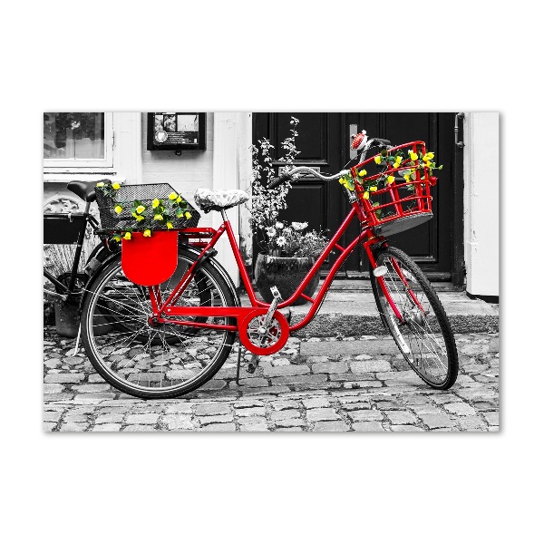 Acrylic wall art City bike