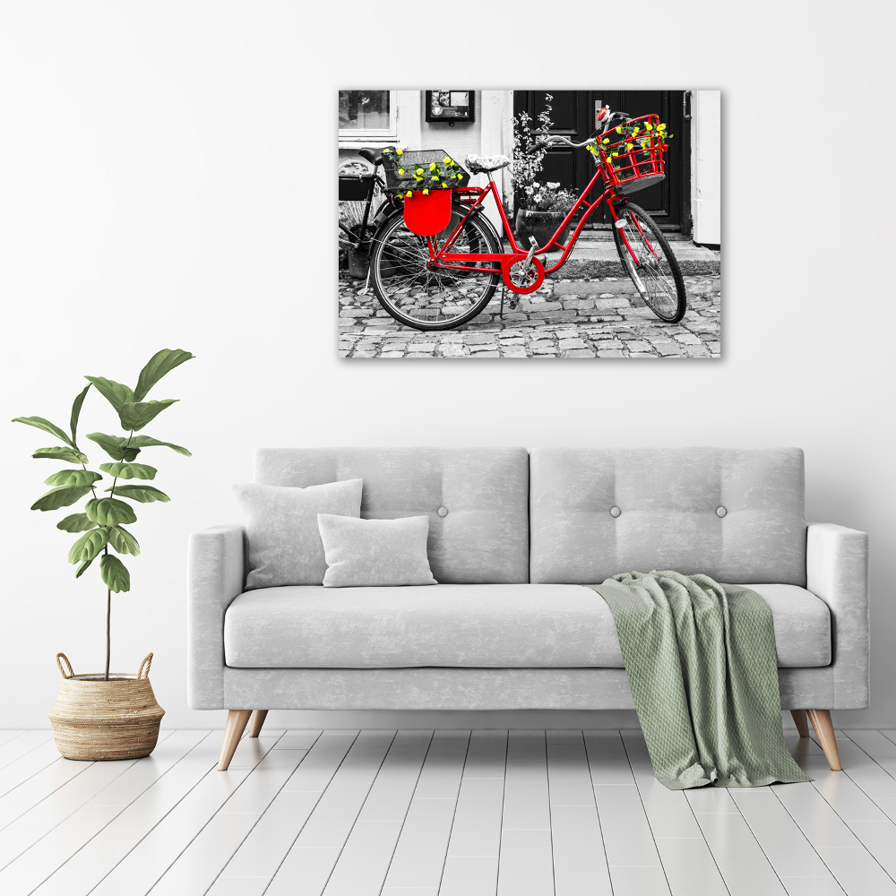 Acrylic wall art City bike