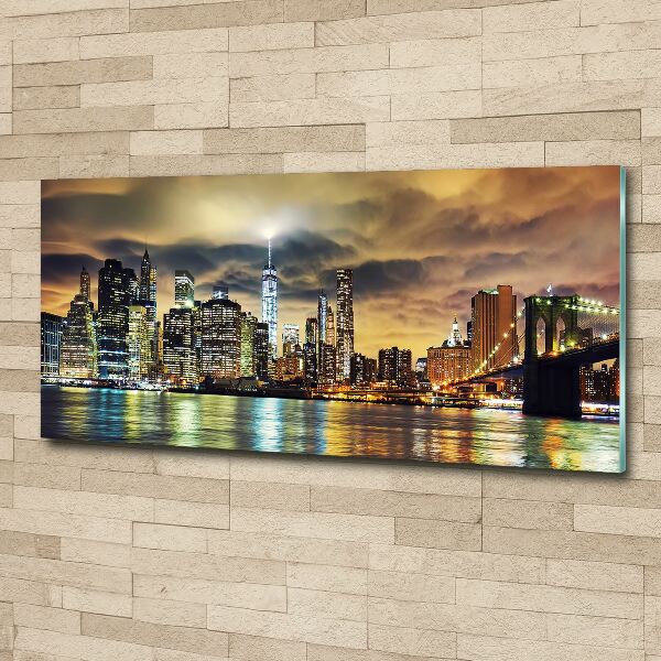 Acrylic wall art Manhattan New York