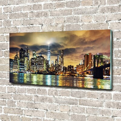 Acrylic wall art Manhattan New York