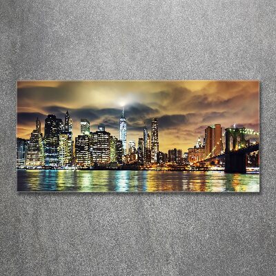 Acrylic wall art Manhattan New York