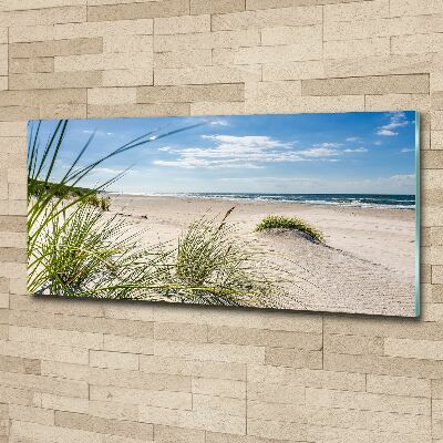 Wall art acrylic Mrzeżyno beach