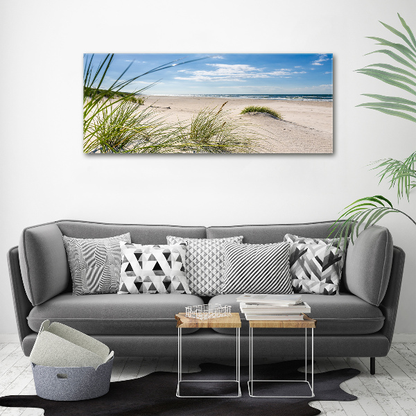 Wall art acrylic Mrzeżyno beach