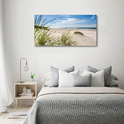 Wall art acrylic Mrzeżyno beach