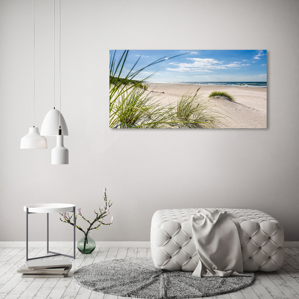 Wall art acrylic Mrzeżyno beach