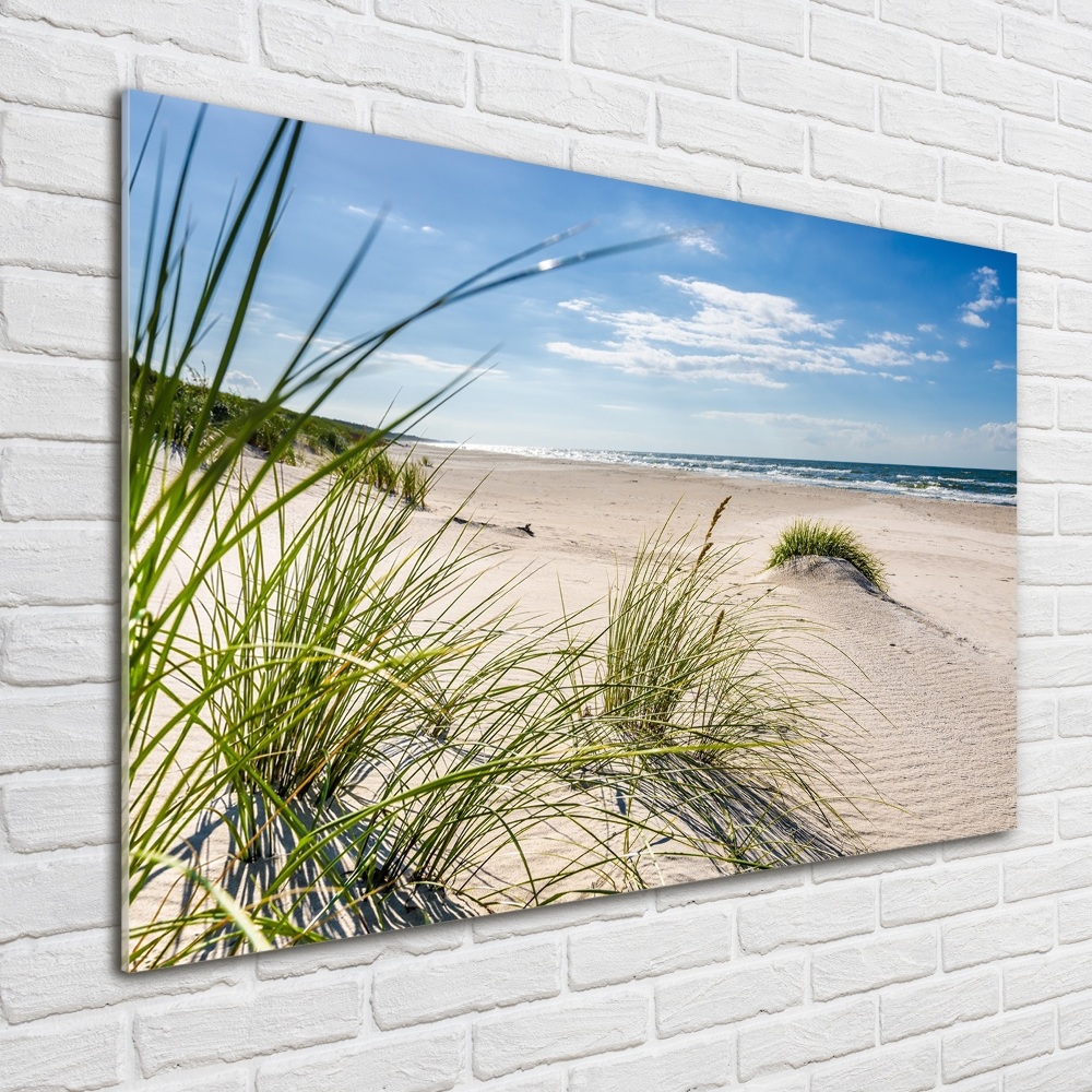 Wall art acrylic Mrzeżyno beach