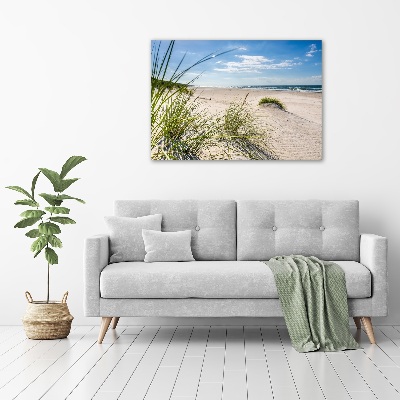 Wall art acrylic Mrzeżyno beach