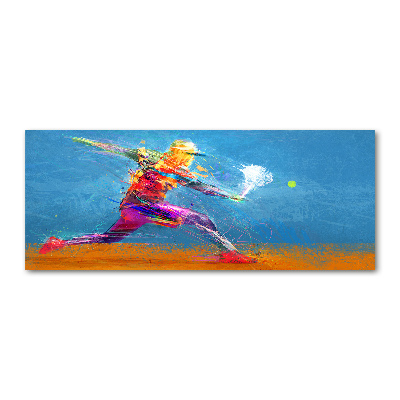 Print on acrylic Tennis player