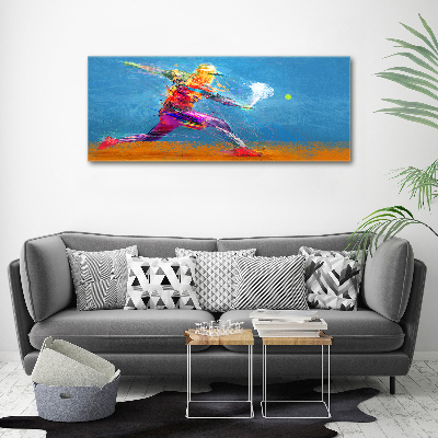 Print on acrylic Tennis player