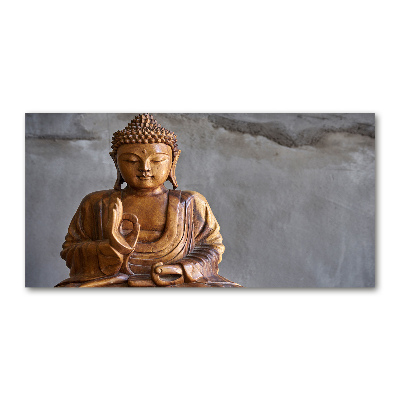 Print on acrylic Wooden Buddha