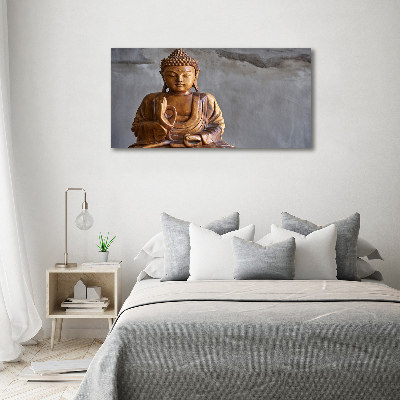 Print on acrylic Wooden Buddha