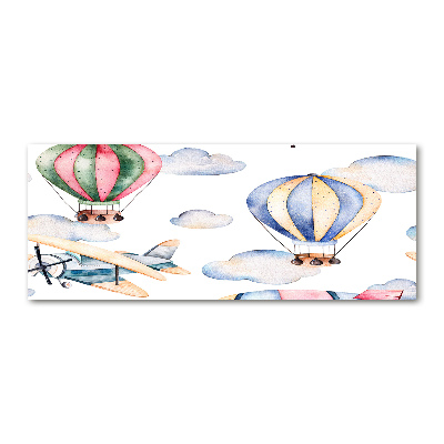 Print on acrylic Planes and balloons