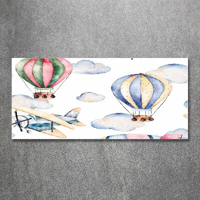 Print on acrylic Planes and balloons