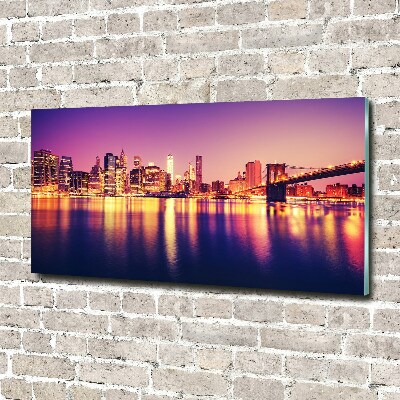 Wall art acrylic Manhattan New York