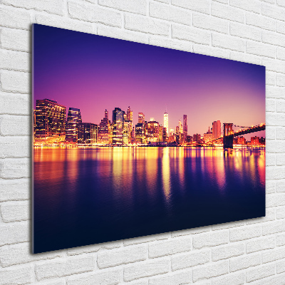 Wall art acrylic Manhattan New York