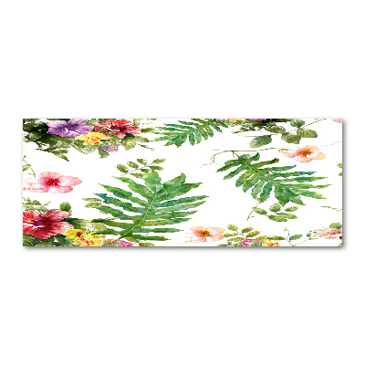 Acrylic print Floral pattern