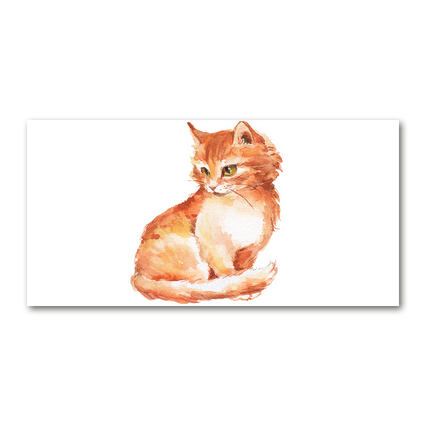 Print on acrylic Red Cat