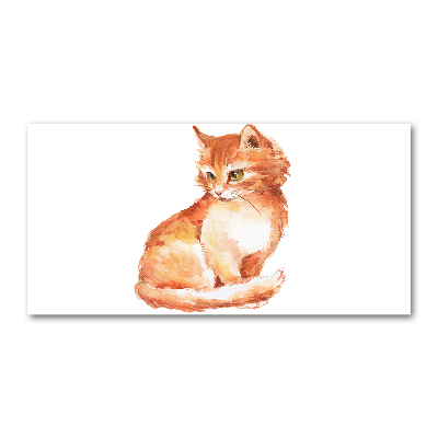 Print on acrylic Red Cat