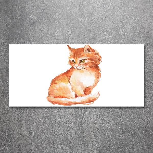 Print on acrylic Red Cat