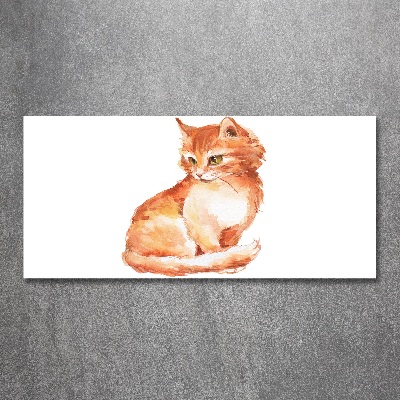 Print on acrylic Red Cat