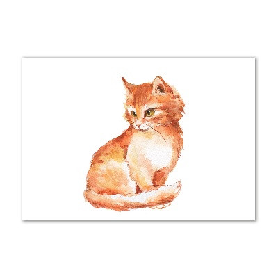 Print on acrylic Red Cat