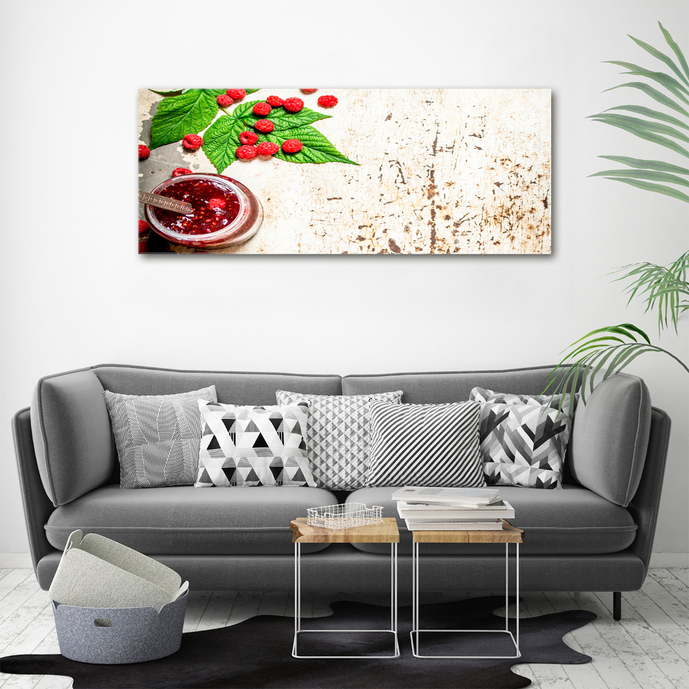 Wall art acrylic Raspberry jam