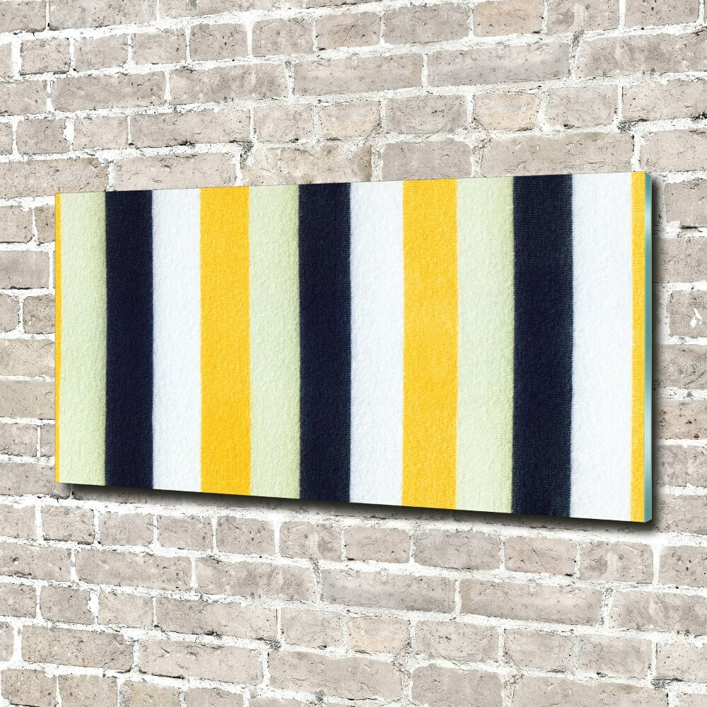 Print on acrylic Background with stripes