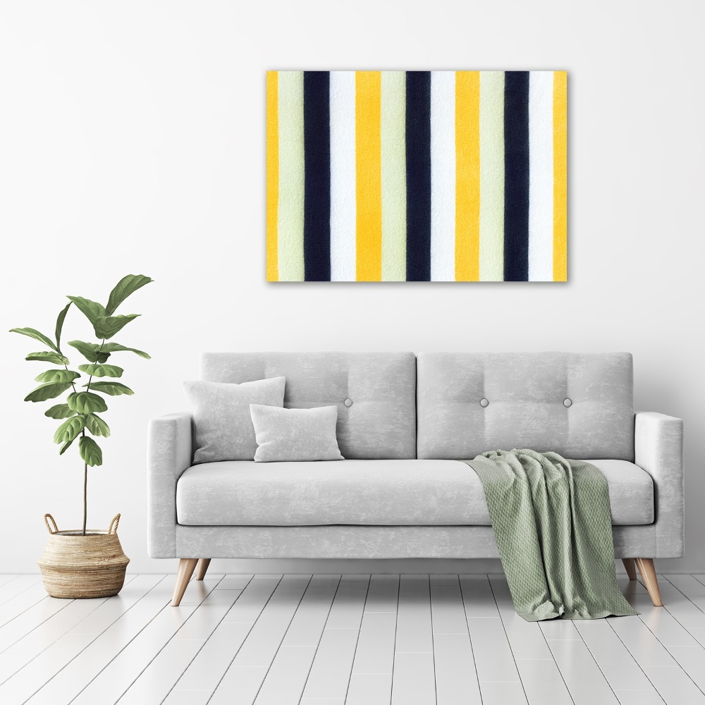 Print on acrylic Background with stripes