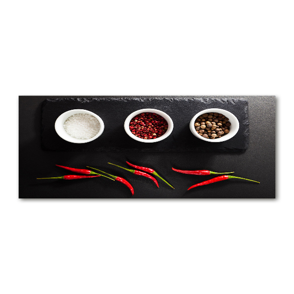 Print on acrylic Spices and chillies