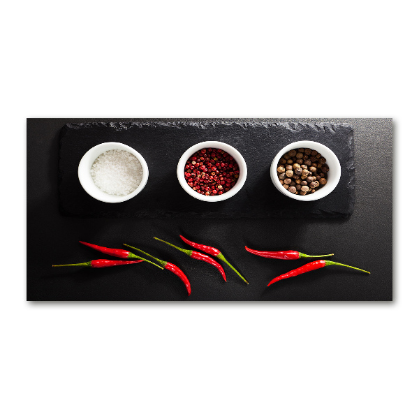 Print on acrylic Spices and chillies