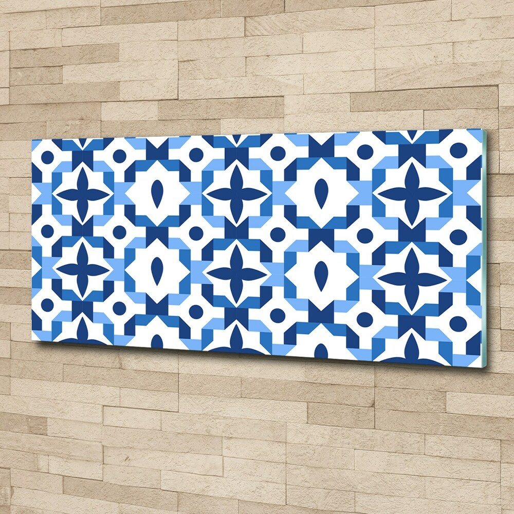 Acrylic wall art Geometric background