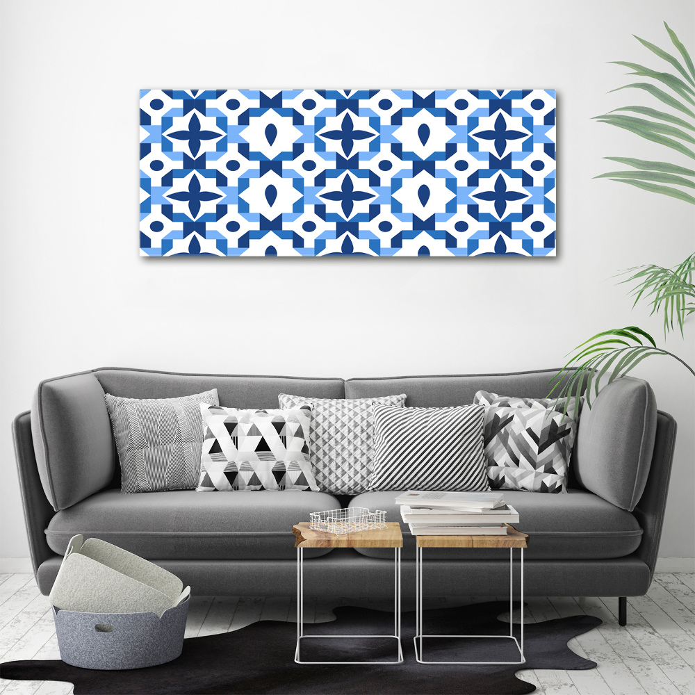 Acrylic wall art Geometric background