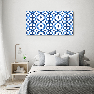 Acrylic wall art Geometric background