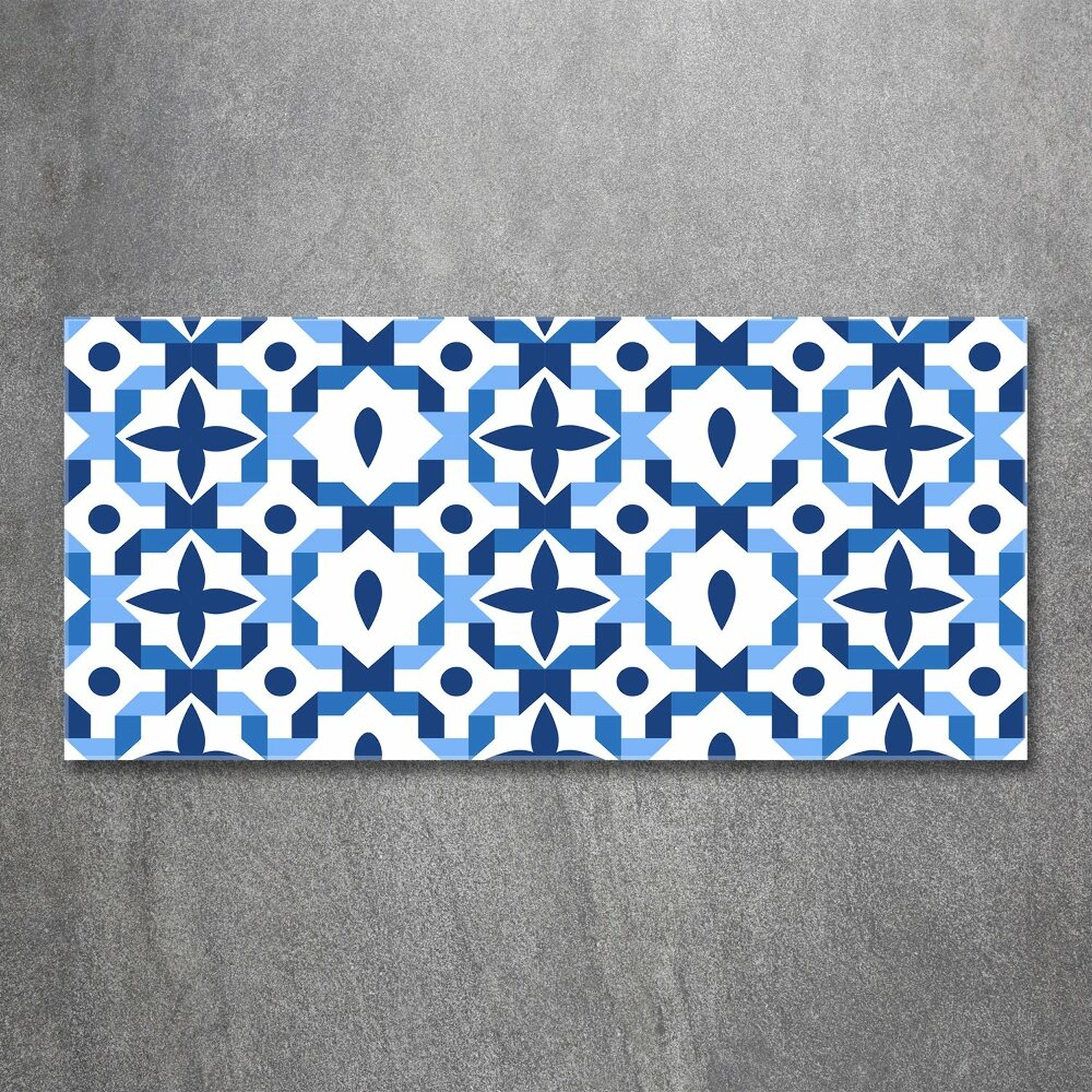 Acrylic wall art Geometric background