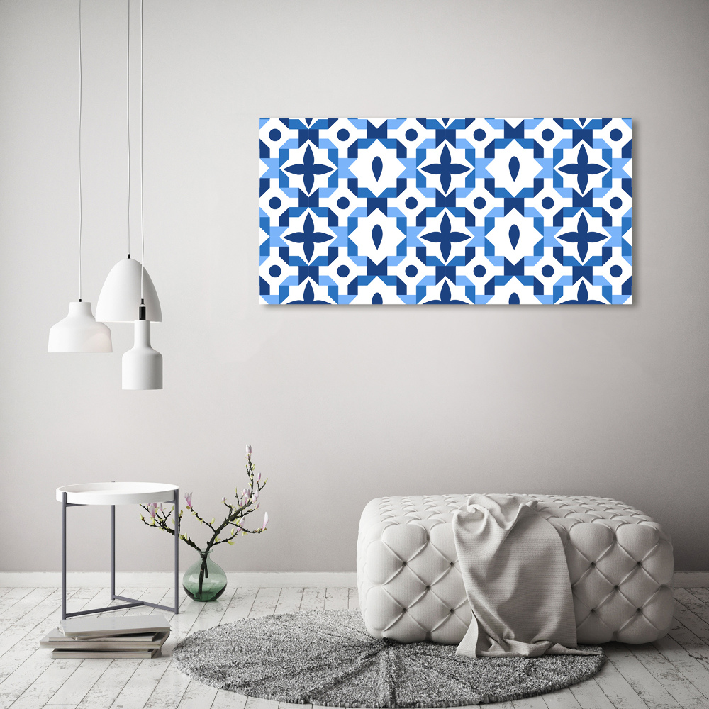 Acrylic wall art Geometric background