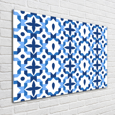 Acrylic wall art Geometric background